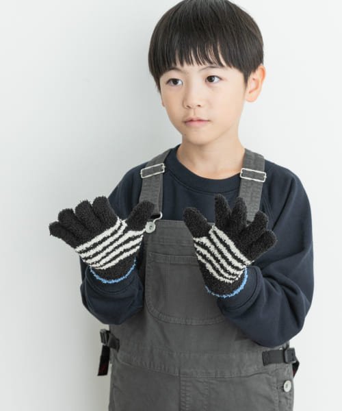 URBAN RESEARCH DOORS（Kids）(アーバンリサーチドアーズ（キッズ）)/マシュマロボーダー手袋(KIDS)/img01