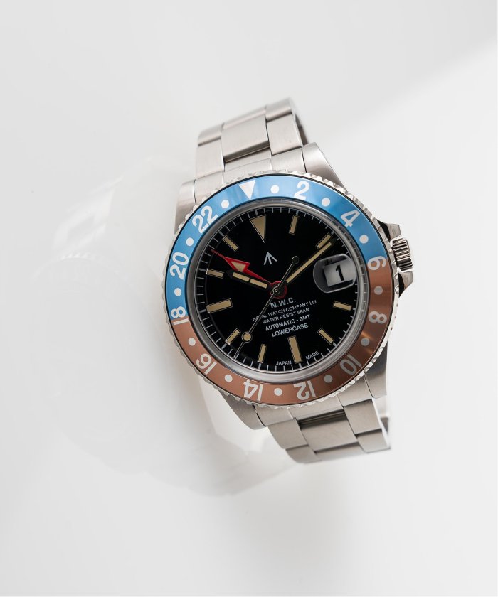 NAVAL WATCH LOWERCASE 別注 GMT SUNSHADE NAVAL WATCH Produced by LOWERCASE】別注 GMT SUNSHADE【公式直営ストア】