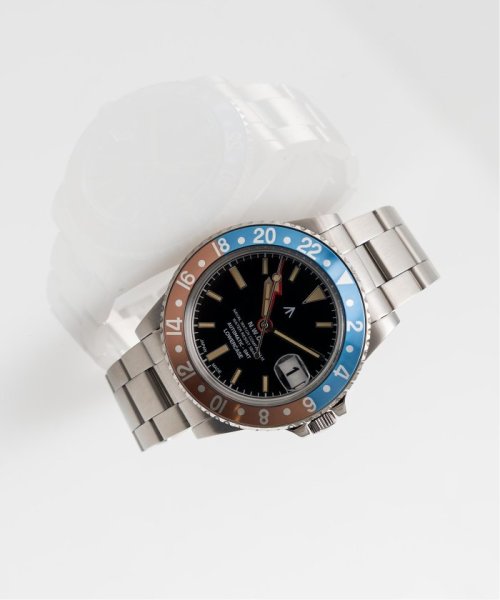 EDIFICE(エディフィス)/【NAVAL WATCH Produced by LOWERCASE】別注 GMT SUNSHADE/img04