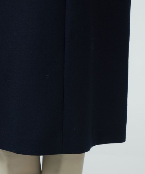 ストレッチボタニー Vネックジャンパースカート 