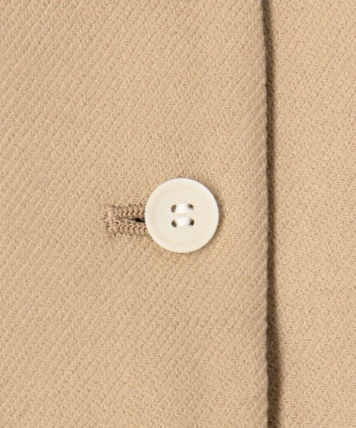 ストレッチボタニー Vネックジャンパースカート 