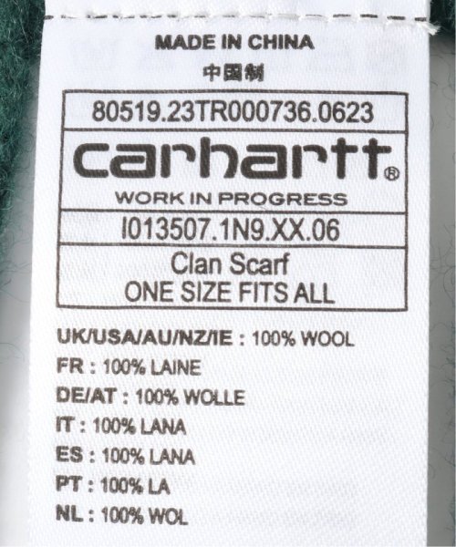 JOINT WORKS(ジョイントワークス)/【CARHARTT WIP / カーハート ダブリューアイピー】 CLAN SCARF/img04