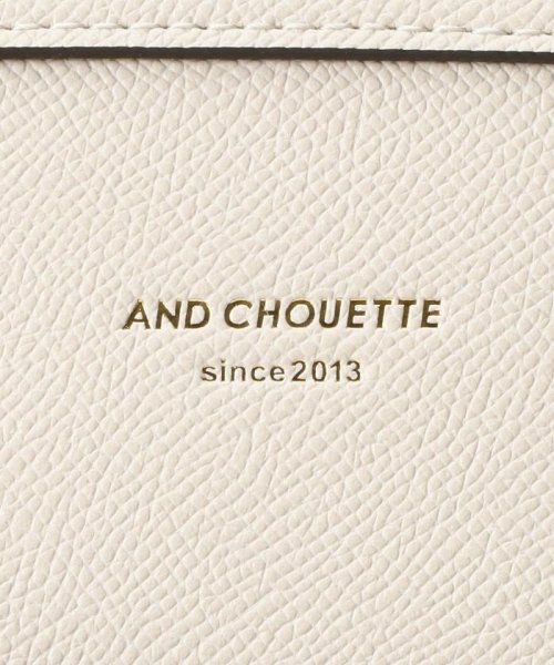 & chouette(アンドシュエット)/※5月上旬入荷予定※《推し事バッグ》クリアポケット付きバイカラーハンドルトート/img16