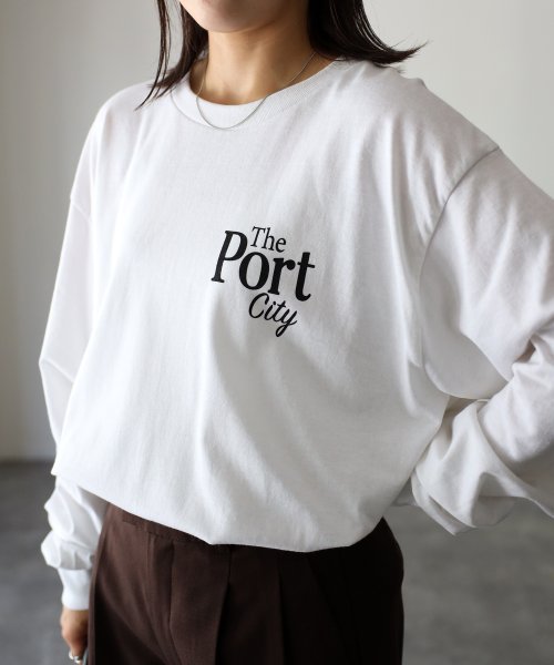 Riberry(リベリー)/GILDAN The Port City ロングTシャツ/img17