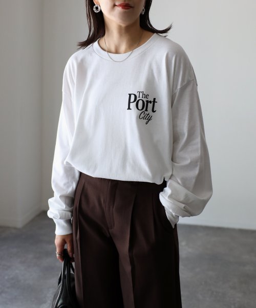 Riberry(リベリー)/GILDAN The Port City ロングTシャツ/img19