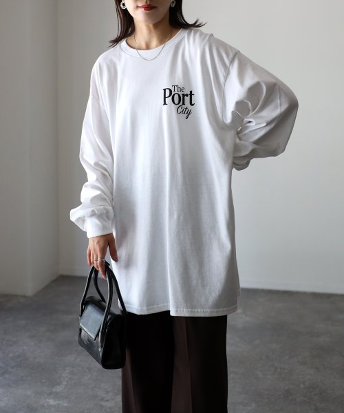 Riberry(リベリー)/GILDAN The Port City ロングTシャツ/img20