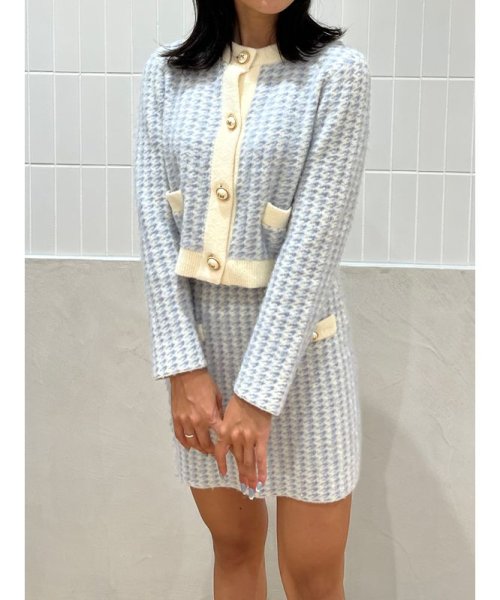 セール】Downyハウンドトゥースニットスカート(505573141) | エイミー  