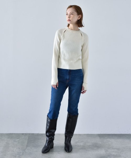 DRESSTERIOR(ドレステリア)/NEEDBY heritage | BARBARA boot cut denim/img09