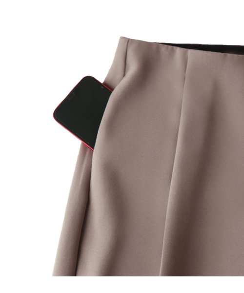 オーガンジースリーブタックフレアトップス＆シークレットゴム・スリムテーパードパンツ（ボウタイ付き）(PA1322) スリムテーパードパンツ ボウタイ付き PA1322 トップス パンツ オーガンジースリーブタックフレアトップス＆シークレットゴム Sleeve Tuck Flare Pants tapered 7号 9号 11号 13号 15号 17号 19号 95％　ポリウレタン