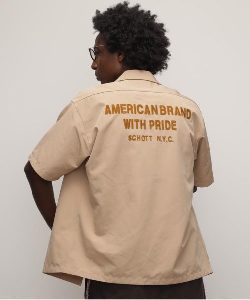 Schott(ショット)/TC WORK SHIRT"AMERICAN BRAND WITH PRIDE EMB"/刺繍ワークシャツ/img21