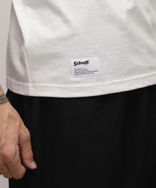 Schott(ショット)/T－SHIRT "GIRLS WITH BULLDOG”/Tシャツ "ガールズ ウィズ ブルドッグ/img14