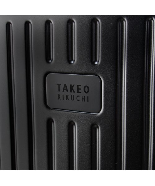 TAKEO KIKUCHI(タケオキクチ)/タケオキクチ スーツケース 102L/117L 拡張 大型 大容量 Lサイズ ストッパー 軽量 シティブラック TAKEO KIKUCHI CTY006A/img10