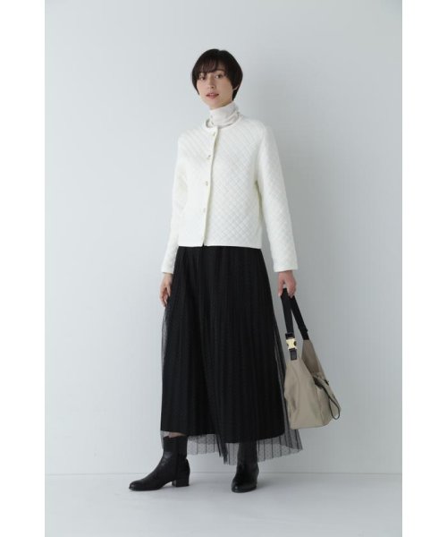 スクエアドットチュールスカート 