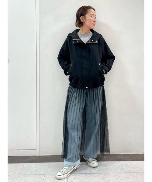 スクエアドットチュールスカート 