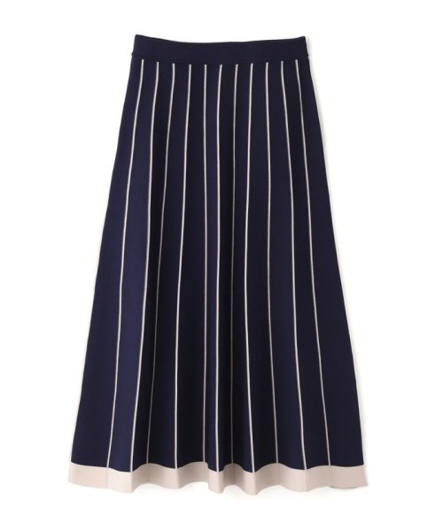 ライン入りニットスカート ライン入りニットスカート XU1806732242(13750円)