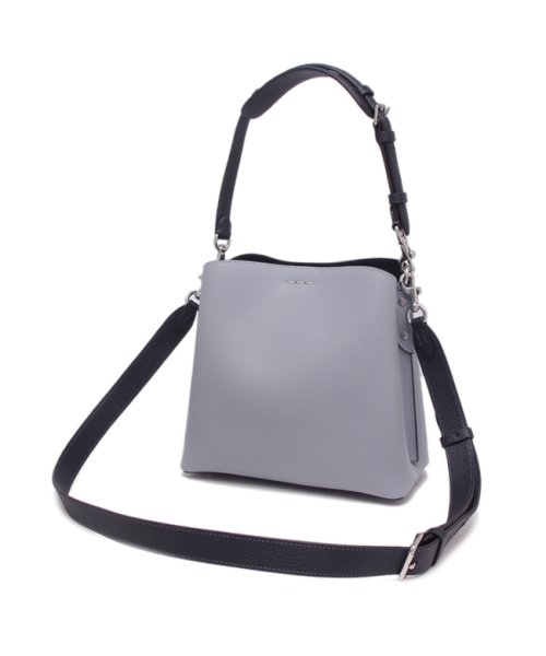 COACH(コーチ)/コーチ ハンドバッグ ウィロウ グレー ブルー レディース COACH c3766 lhw9a WILLOW BUCKET BAG GREY BLUE MULT/img06