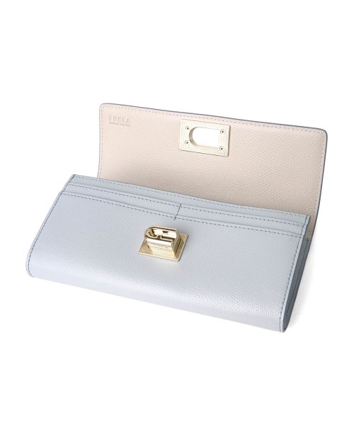 FURLA フルラ 長財布 PCV0ACO ACO000 2497S 1 007 89 FURLA 長財布 PCV0ACO ACO000 2497S グレイッシュブルー GRAYISH BLUE