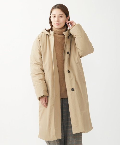 ノンステッチフード付きダウンコート ノンステッチフード付きダウンコート ノンステッチフード付きダウンコート IQ1760032053(13475円)