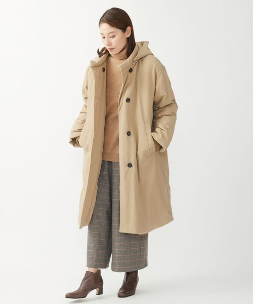 ノンステッチフード付きダウンコート ノンステッチフード付きダウンコート ノンステッチフード付きダウンコート IQ1760032053(13475円)