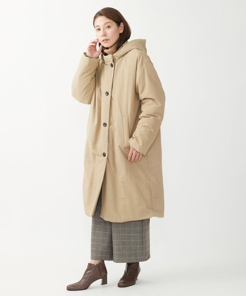 ノンステッチフード付きダウンコート ノンステッチフード付きダウンコート ノンステッチフード付きダウンコート IQ1760032053(13475円)