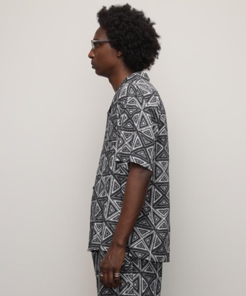 Schott(ショット)/HAWAIIAN SHIRT "GEOMETRIC TRIANGLE"/ハワイアンシャツ "ジオメトリック トライアングル/img05