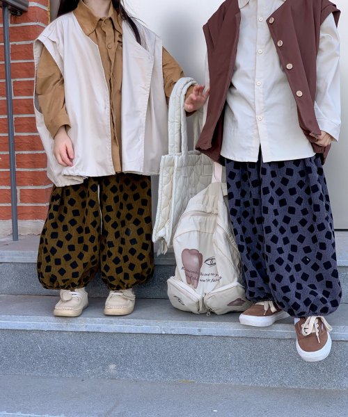 aimoha(aimoha（アイモハ）)/【aimoha－KIDS－】韓国子供服　裾絞りカーゴパンツ/img04