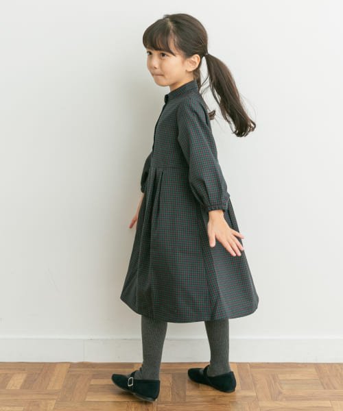 URBAN RESEARCH DOORS（Kids）(アーバンリサーチドアーズ（キッズ）)/『親子リンク』チェックバルーンスリーブワンピース(KIDS)/img13