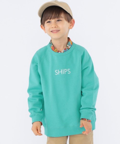 SHIPS KIDS(シップスキッズ)/SHIPS KIDS:100～130cm / 刺繍 ロゴ スウェット/img04