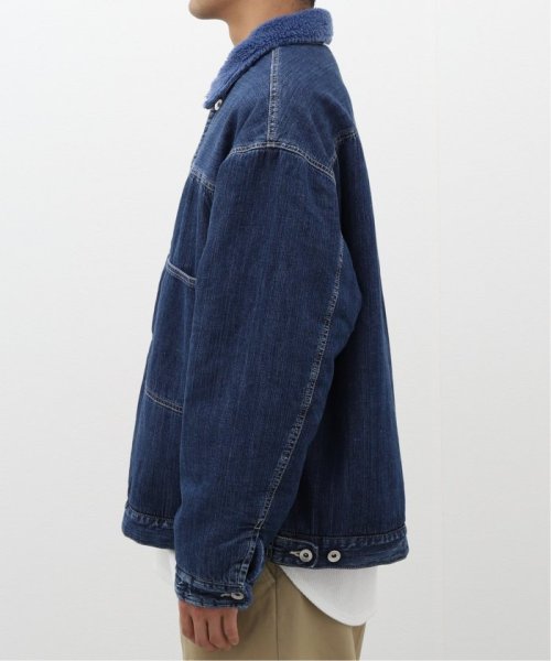 【PORTER CLASSIC / ポータークラシック】STEINBECK DENIM BOA JK 吉田