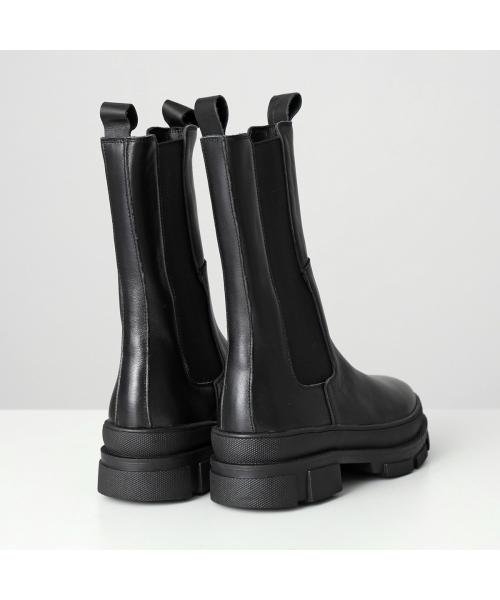 REMME ブーツ ZH－05386 レザー ミドルブーツ サイドゴア REMME ブーツ レザー ミドルブーツ