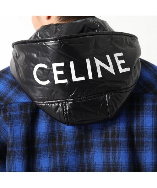 CELINE(セリーヌ)/CELINE シャツジャケット 2W410994R ウールフランネル チェック/img06