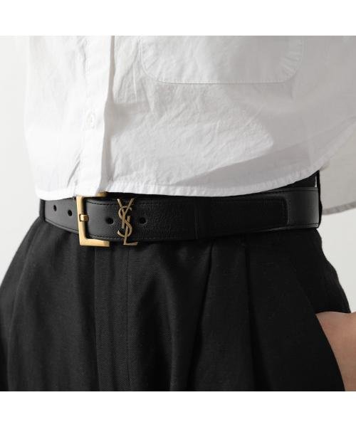 Saint Laurent(サンローラン)/SAINT LAURENT ベルト YSL BELT 3.0 カサンドラロゴ/img05