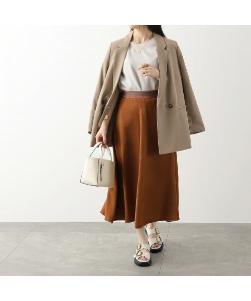 セール】MAX MARA Weekend ロングスカート EURO サテン(505774969  