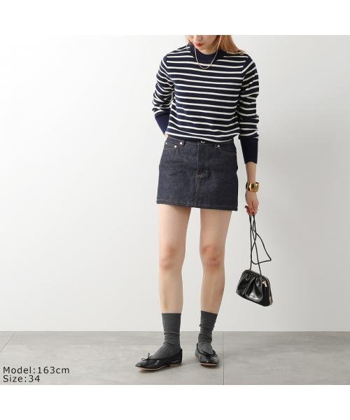 セール】APC A.P.C. デニムスカート mini jupe CODBS F06093(505775208  