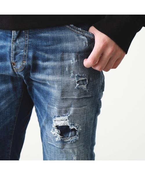DSQUARED2 ジーンズ S74LB1319 S30664 デニムパンツ ジーンズ S74LB1319 S30664 ダメージ加工 ウォッシュ加工
