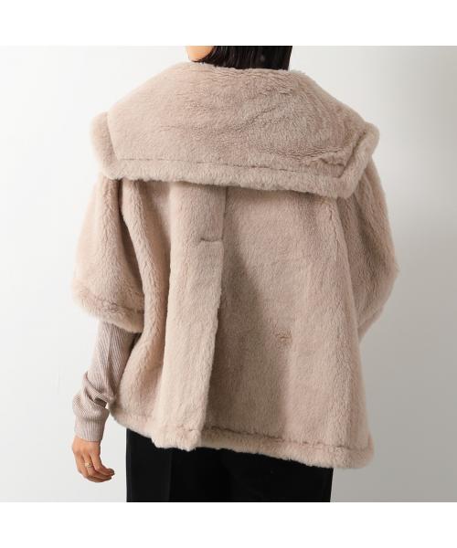 める　Max Maraマックスマーラテディベアコートケープ 美品 Max Mara（マックスマーラ） ケープ CAMBUSA1 レディース テディベア
