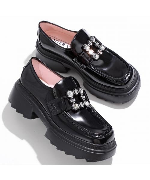 ROGER VIVIER(ロジェヴィヴィエ)/ROGER VIVIER ローファー WALLAVIV ワラ ヴィヴ RVW71036400MRK/img01