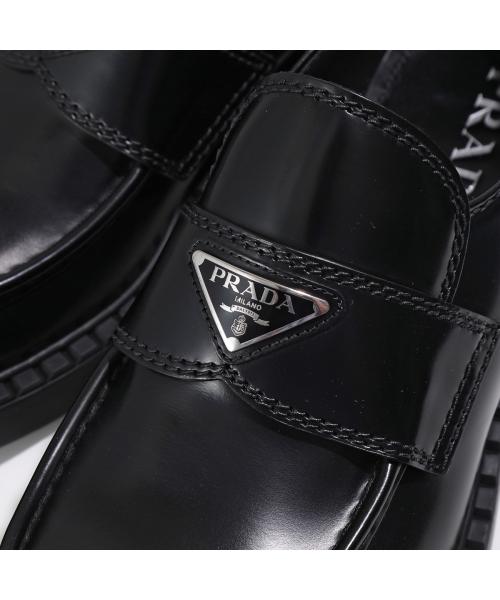 セール】PRADA ローファー 2DE127 055 レザー シューズ 革靴 