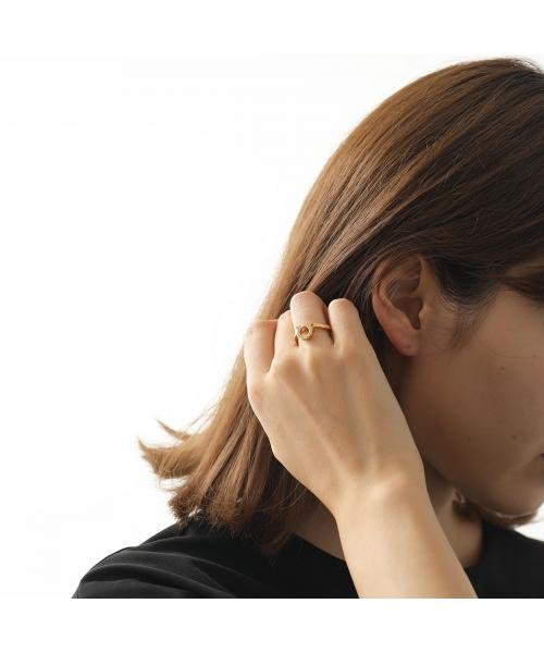 SALVATORE FERRAGAMO リング 76 0219 ガンチーニ SALVATORE FERRAGAMO リング クリスタル装飾