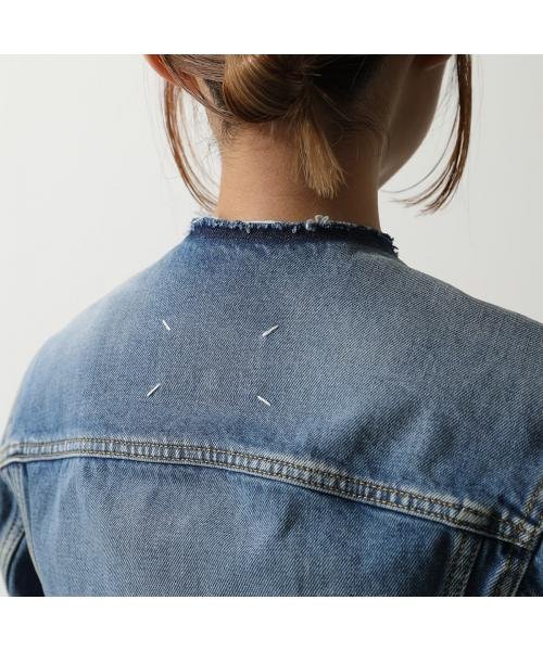 MAISON MARGIELA デニムジャケット SI1AM0006 S30561 MAISON MARGIELA デニムジャケット SI1AM0006 カラーレス S30561