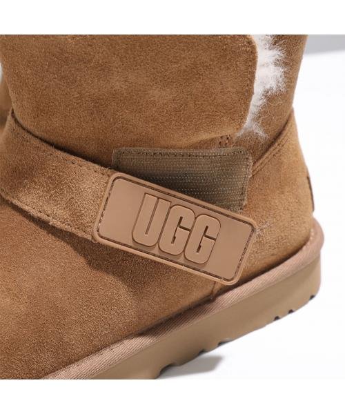 UGG ムートンブーツ MINI BAILEY GRAPHIC LOGO STRAP 1137073 UGG ムートンブーツ MINI BAILEY GRAPHIC LOGO STRAP