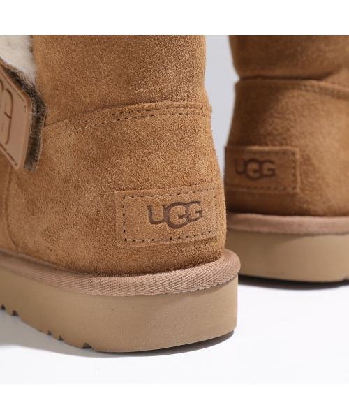 UGG ムートンブーツ MINI BAILEY GRAPHIC LOGO STRAP 1137073 UGG ムートンブーツ MINI BAILEY GRAPHIC LOGO STRAP