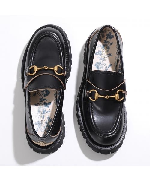 GUCCI(グッチ)/GUCCI ローファー 577236 DS800 レザー ラグソール/img09