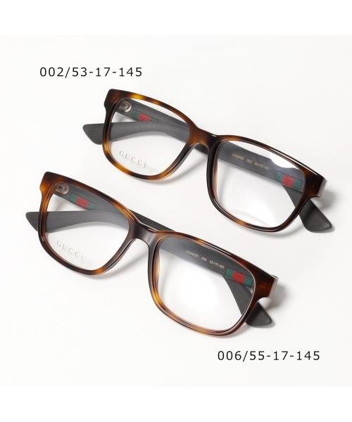 GUCCI メガネ GG0011O ウェリントン型 アイウェア GUCCI メガネ GG0011O ウェリントン型