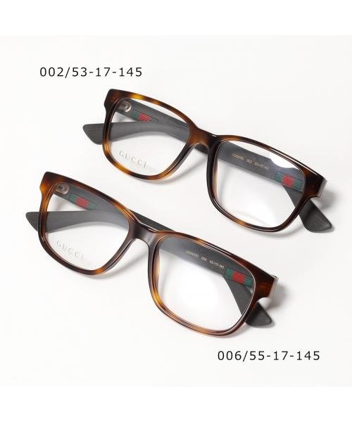 GUCCI(グッチ)/GUCCI メガネ GG0011O ウェリントン型 アイウェア/img08