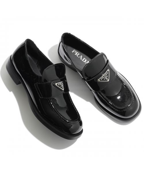 PRADA ローファー 1D168N 069 パテントレザー(505775864) | プラダ ...