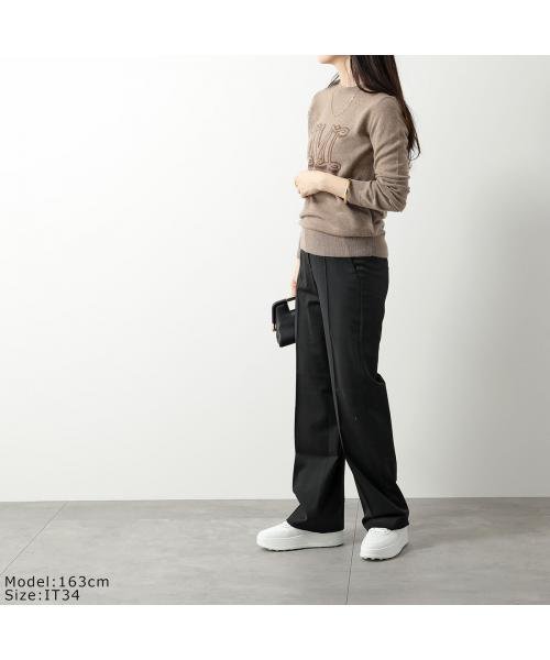 MAX MARA トラウザーズパンツ NELSON ネルソン ウールツイル MARA MAX トラウザーズパンツ NELSON ネルソン ストレートカット