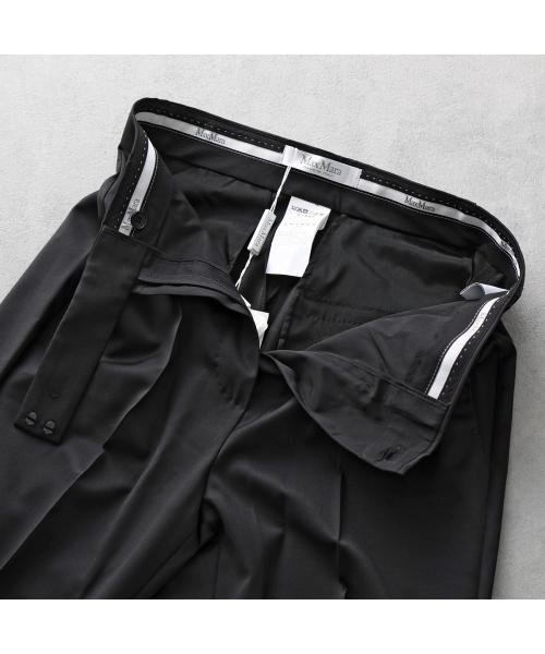 MAX MARA トラウザーズパンツ NELSON ネルソン ウールツイル MARA MAX トラウザーズパンツ NELSON ネルソン ストレートカット