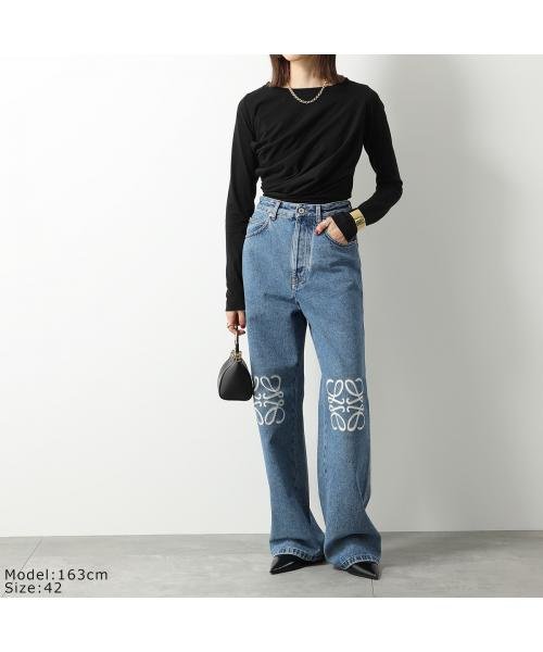 LOEWE ロエベ ホワイト ジーパン デニム サイズ42 LOEWE + ON