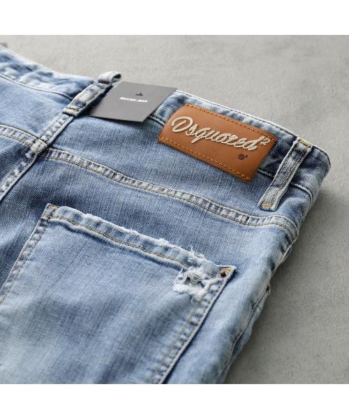 DSQUARED2 ジーンズ S71LB1255 S30664 デニムパンツ DSQUARED2 ジーンズ S71LB1255 S30664 ウォッシュ加工 ダメージ加工